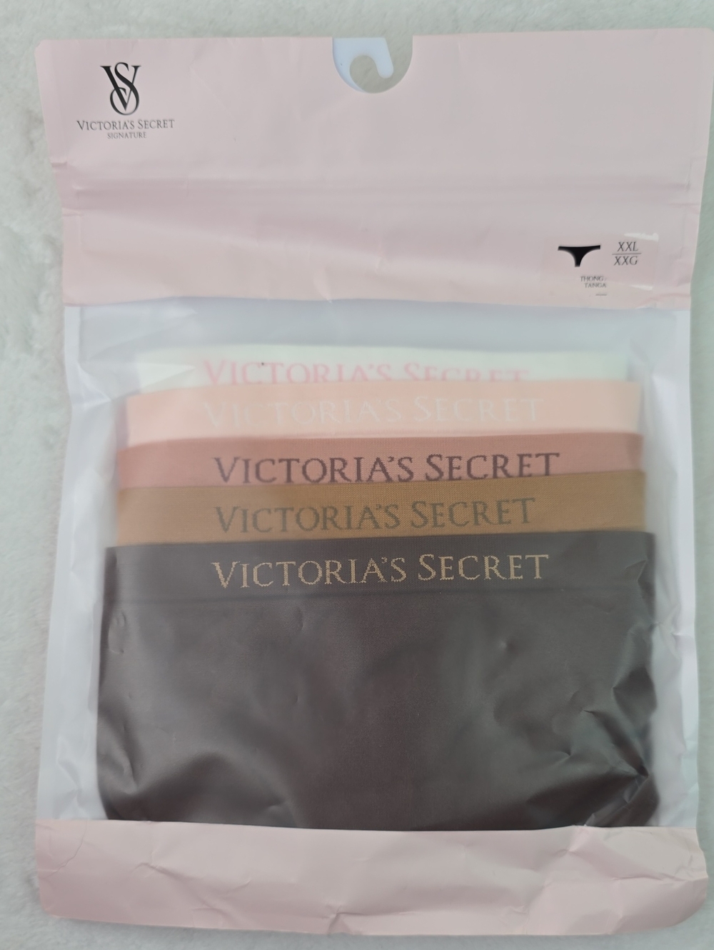 Victoria's Secret Seamless Thong Panties 5-Pack